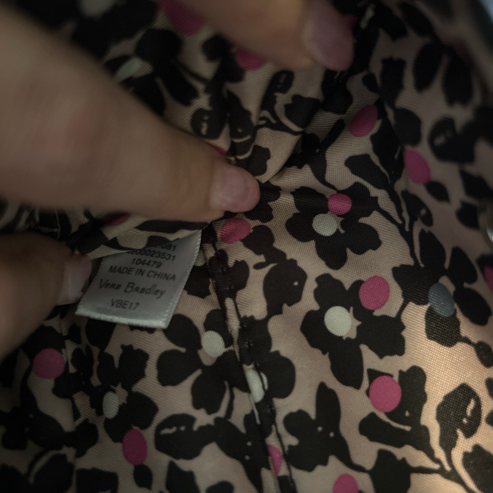 Vera Bradley Black Key Card Holder Accessory - Picture 5 of 5